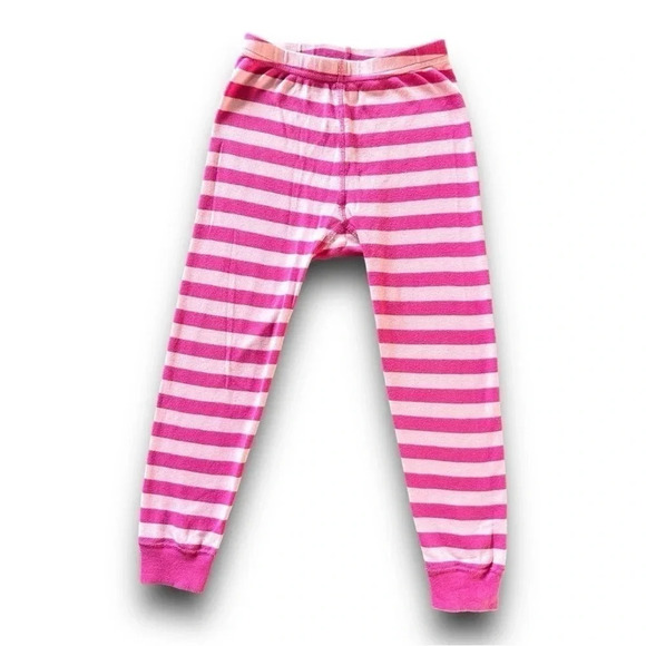 Hanna Andersson | Pink Striped Long John Pajamas (5) 💖 - Picture 3 of 4